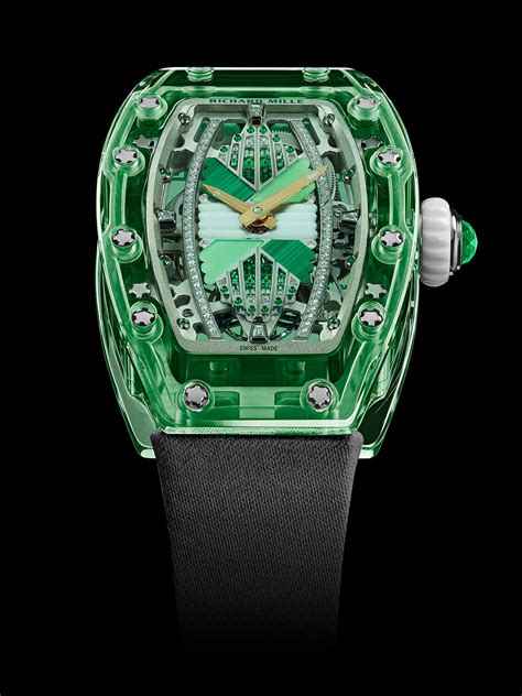 richard mille green sapphire rm07-02